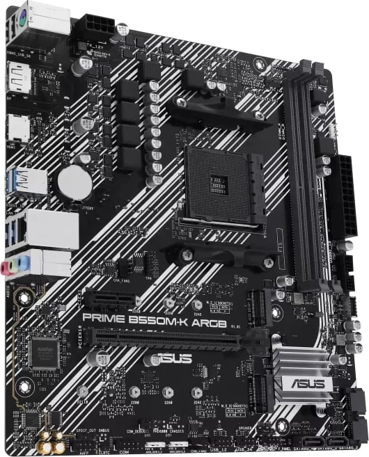 Pllakë amë ASUS PRIME B550M-K ARGB, Socket AM4, micro ATX