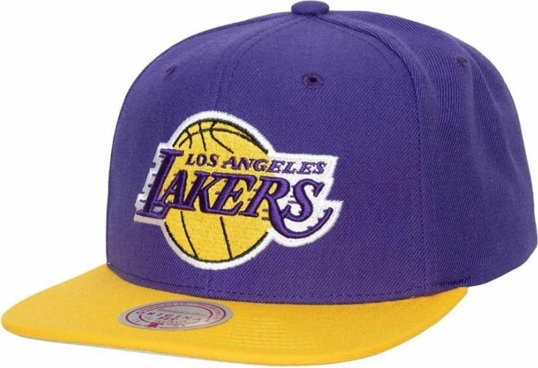 Kapelë NBA Lakers Mitchell & Ness për Meshkuj, Ngjyrë Vjollcë dhe E verdhë