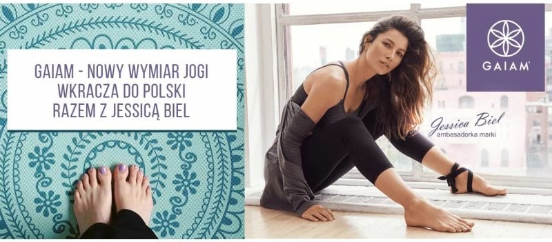 Dyshek yoga GAIAM, për meshkuj dhe femra, vjollcë