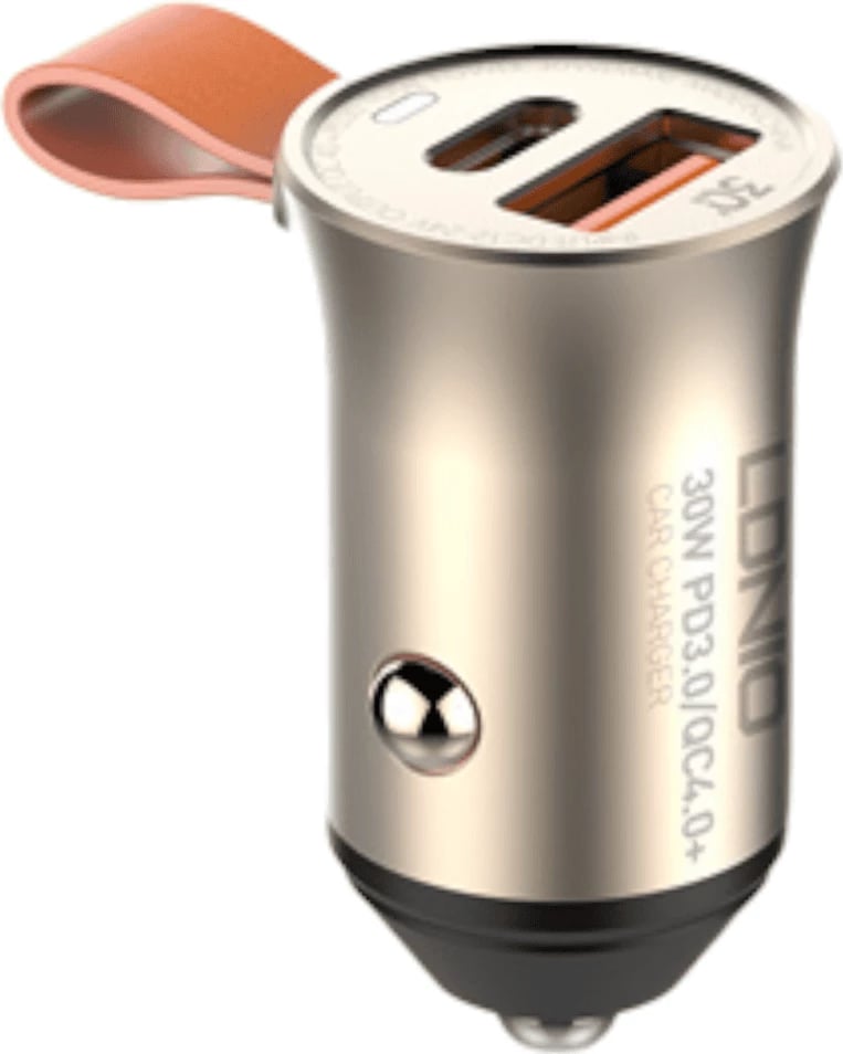 Karikues për veturë Ldnio 30W ULTRA Mini Zinc Alloy Shell Car Charger