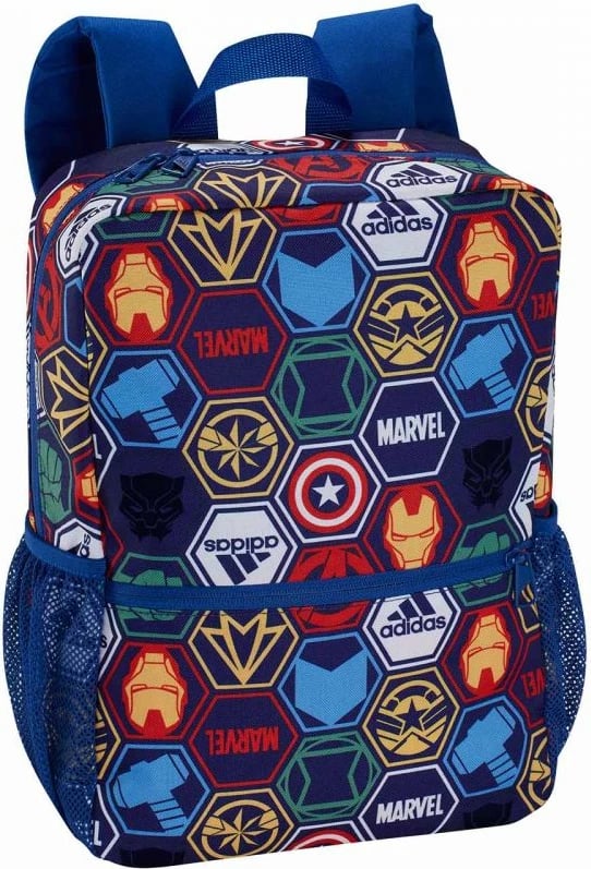 Çanta shpine për fëmijë Adidas Marvel, me ngjyra