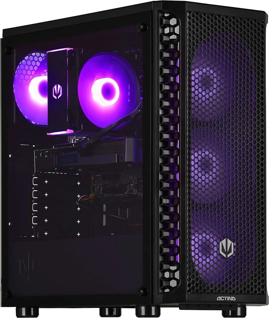 Kompjuter Actina, AMD Ryzen 5, 32GB RAM, 1TB SSD, AMD Radeon RX 7700 XT,  i zi