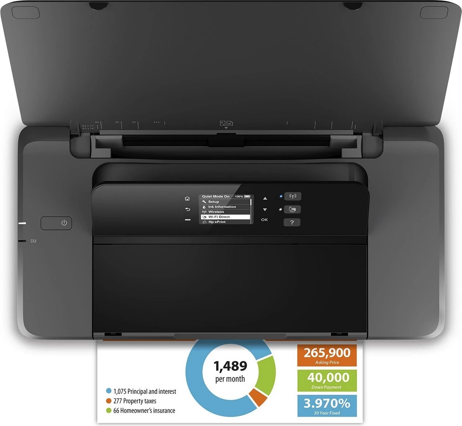 Printer portativ HP OfficeJet