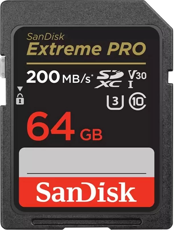 Kartë memorie SanDisk Extreme PRO, SDXC Class 10, 64GB