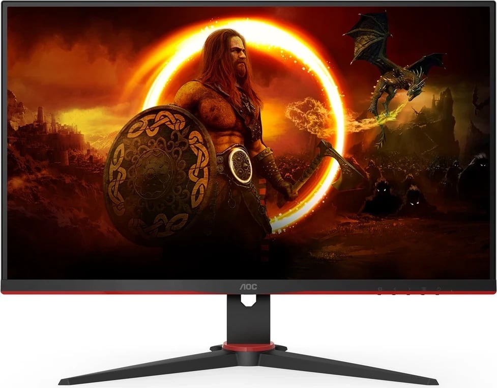 Monitori për lojëra AOC 27G2SPAE/BK, 27 inç, Full HD, Zi dhe Kuq