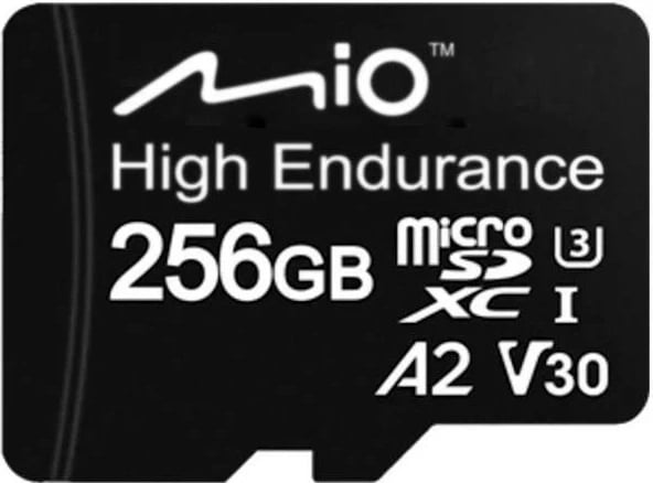 Kartelë microSD Mio 256GB, HIGH ENDURANCE