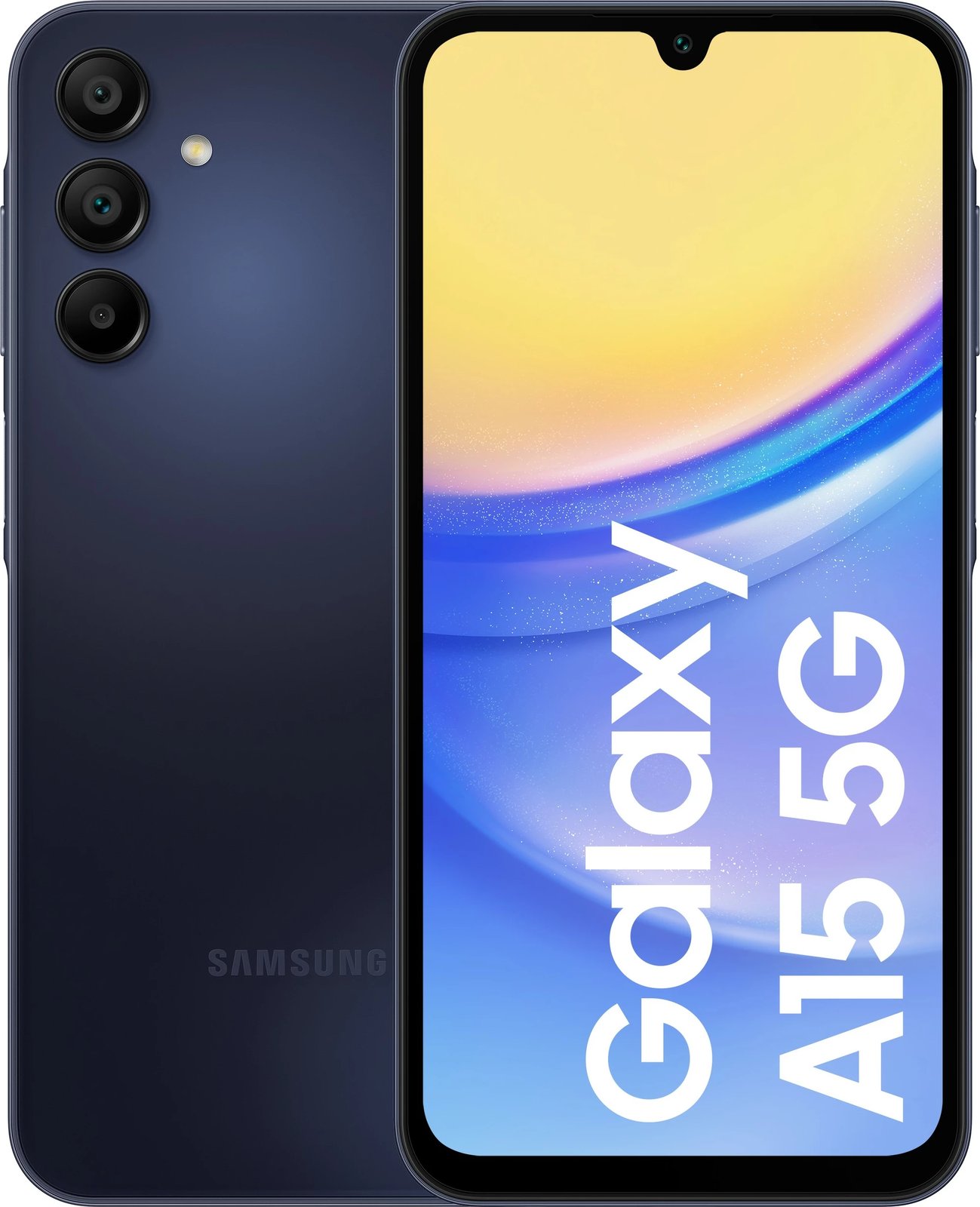 Celular Samsung Galaxy A15, 6.5", 4+128GB, 5G, i kaltër/ i zi 