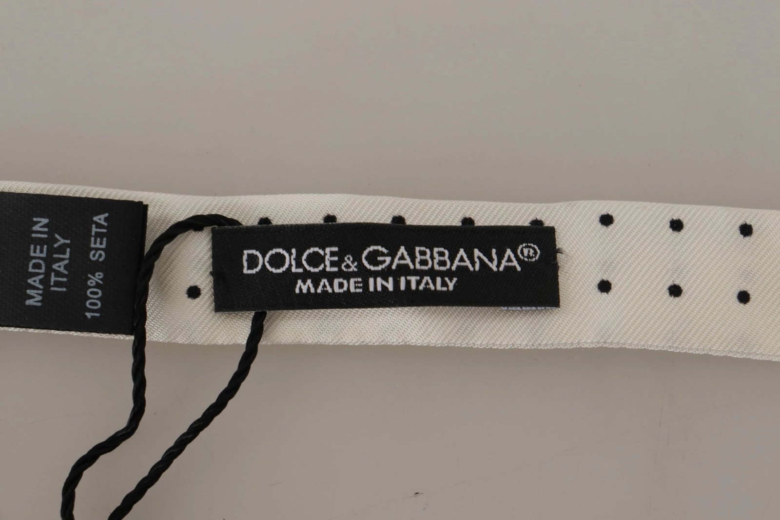 Fjongo për meshkuj Dolce & Gabbana, e bardhë