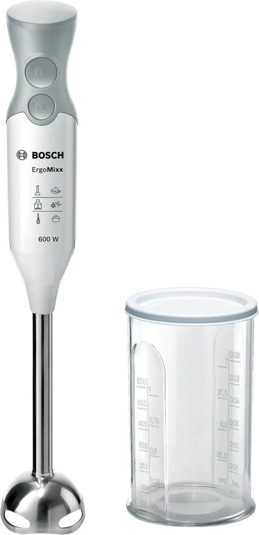 Blender Bosch MSM66110, 600 W, Gri, Bardhë