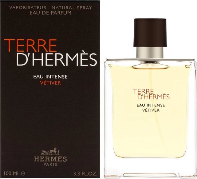 Eau de Parfum Terre d'Hermes Eau Intense Vetiver, 100 ml