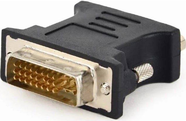 Adapter Gembird DVI në VGA, i zi