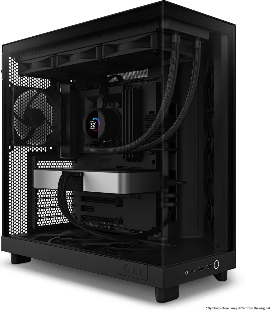 Kasë NZXT H6 Air Flow Midi Tower, Black