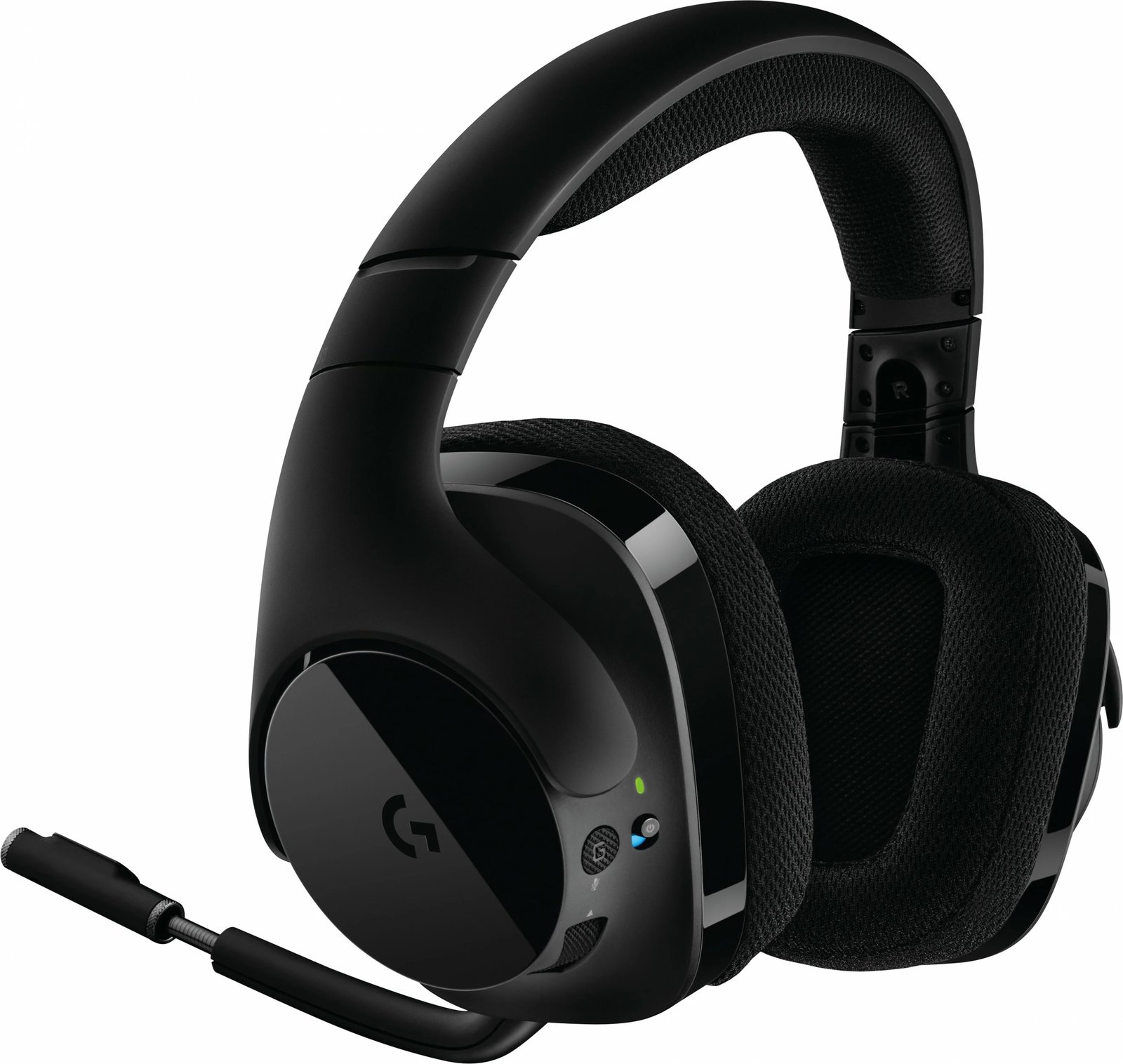 Kufje gaming Logitech G G533 Wireless, Wireless, Gaming, 20 - 20000 Hz, 350 g, Kufje, E zezë