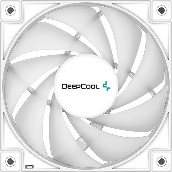 Ventilator kompjuteri DeepCool FC120, 12 cm, 3 copë, Bardhë