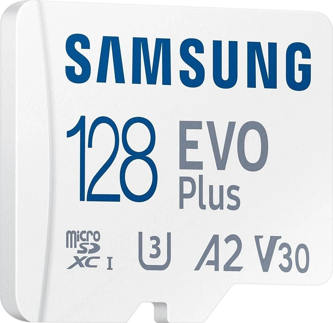 Kartelë memorie Samsung EVO PLUS microSDXC 128GB, UHS-I, U3, 2023