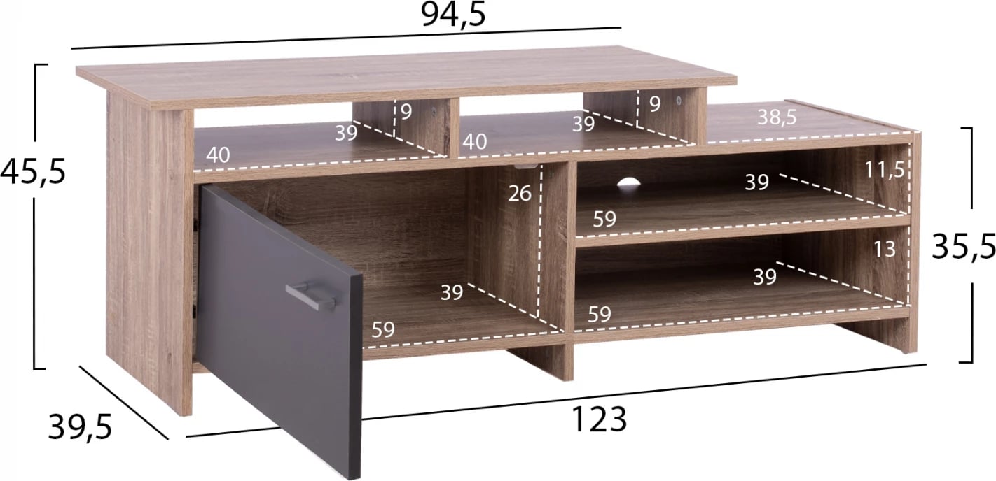 Njësi TV SCOTT FH8766.02, hiri