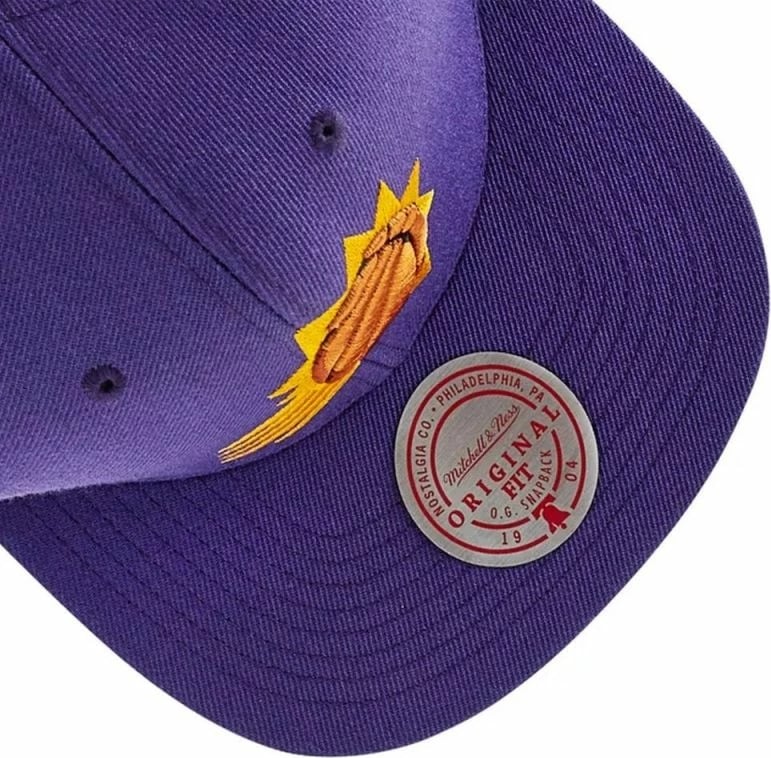 Kapelë Mitchell & Ness për meshkuj, ngjyrë vjollcë