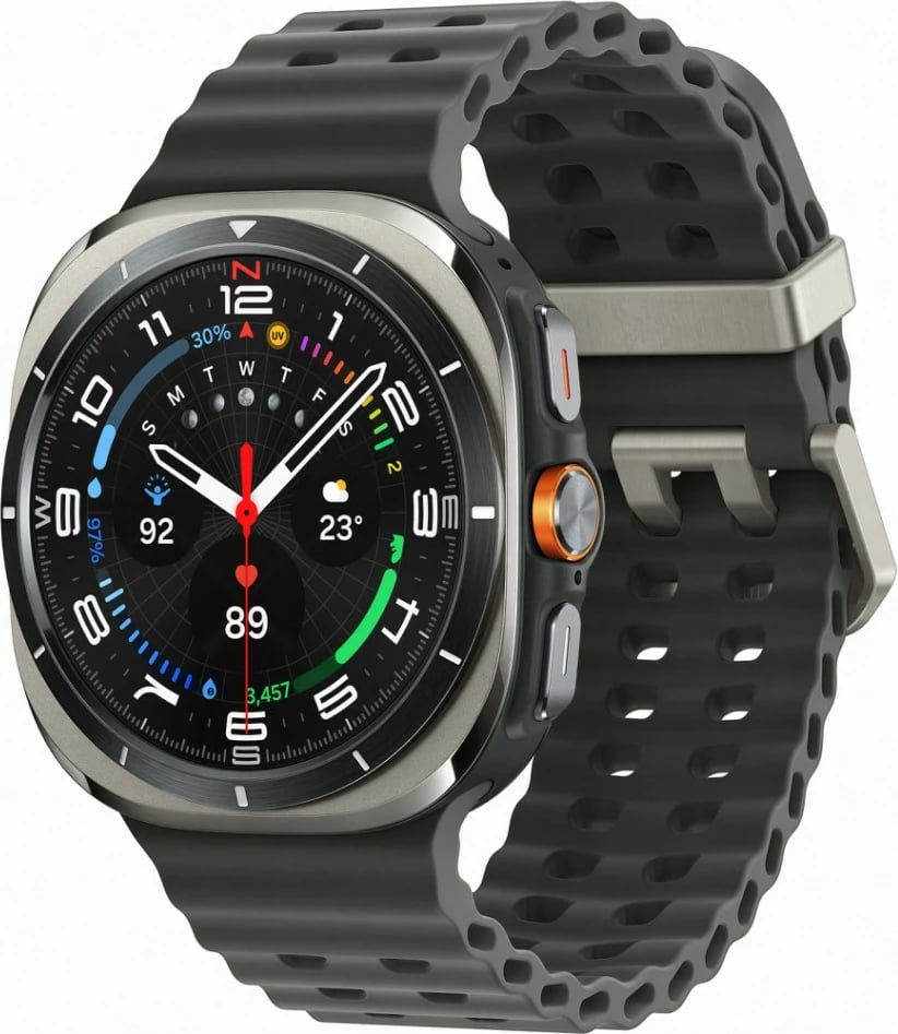 Orë Samsung Galaxy Watch Ultra, 47mm, e argjendtë titanium