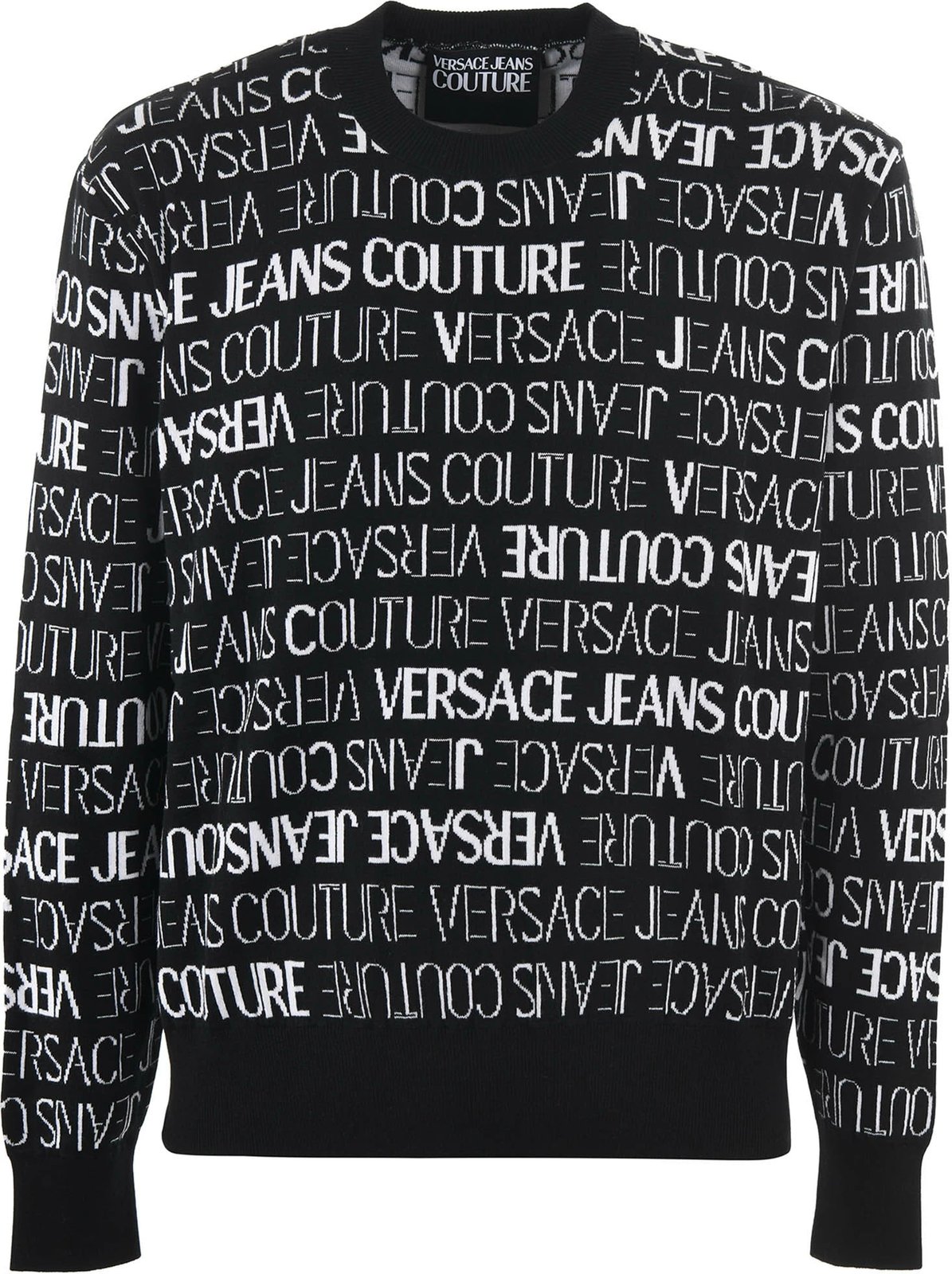 Xhemper për meshkuj Versace Jeans, i zi / i bardhë