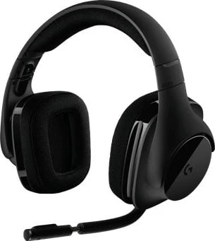 Kufje gaming Logitech G G533 Wireless, Wireless, Gaming, 20 - 20000 Hz, 350 g, Kufje, E zezë