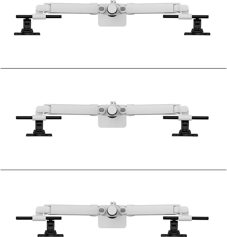 Krah monitori Neomounts DS65S-950WH2, Clamp/Grommet, 11 kg, 61 cm (24"), 86.4 cm (34"), 100 x 100 mm, Bardhë