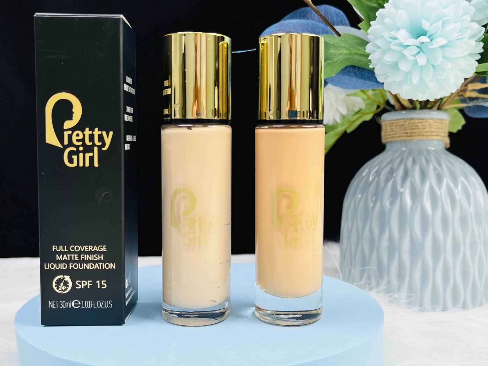 Pretty Girl Full Coverage Liquid Foundation