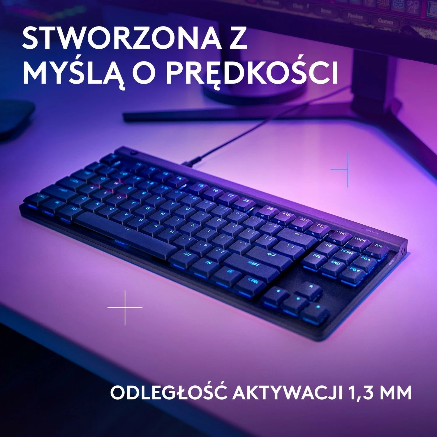 Tastierë Logitech G515 TKL, mekanike, RGB, e zezë