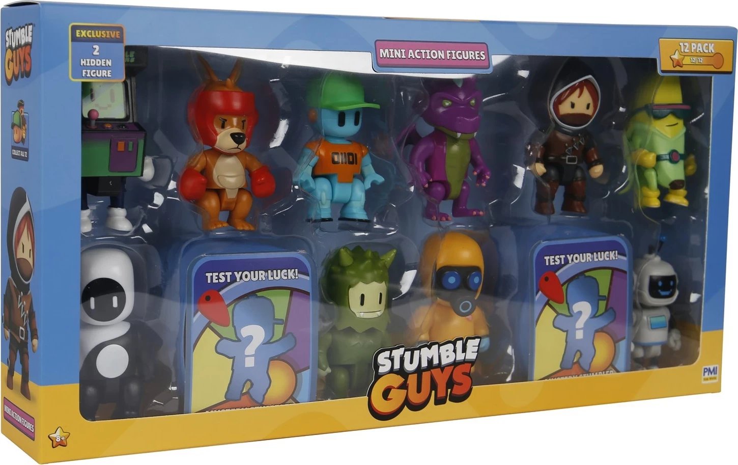 Figura aksioni Stumble Guys, P.M.I. Kids World, 12 copë