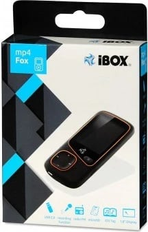 MP3/MP4 player IBOX IMP34V1816BK, 4 GB, e zezë