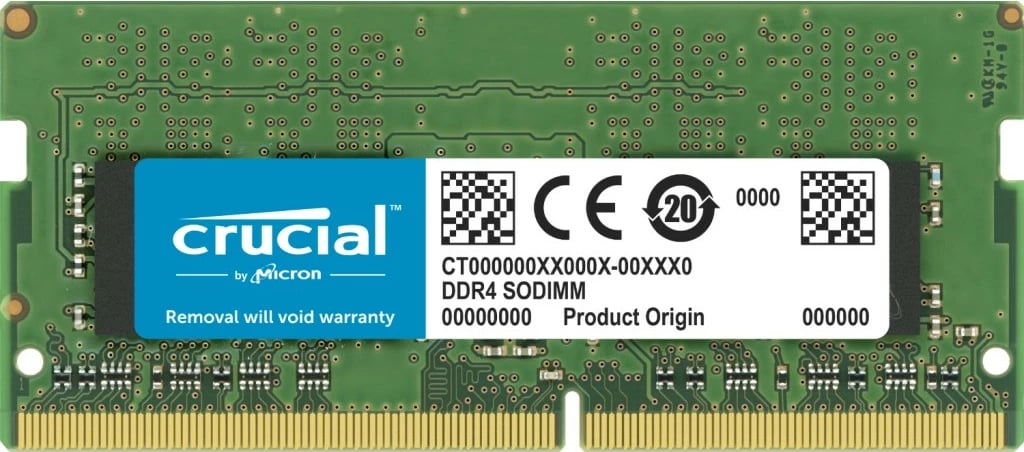 RAM Memorje Crucial CT32G4SFD832A, 32 GB, DDR4, 3200 MHz