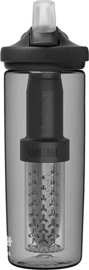 Shishe me filtër CamelBak eddy+ 600ml, e filtruar nga LifeStraw, Qymyr