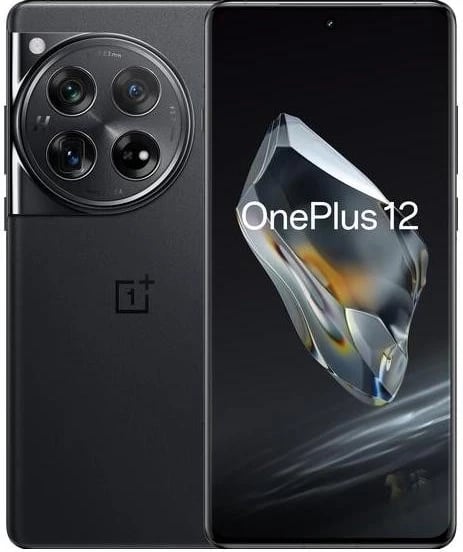 Celular OnePlus 12 5G, 12/256GB, ngjyrë e zezë