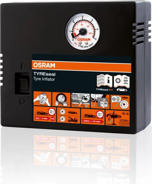 Kompresorë dhe riparues për goma TYREseal Kit OSRAM