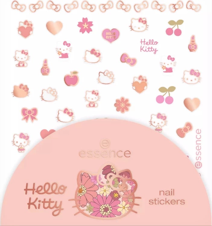 Stiker për thonjë Essence Hello Kitty, 63 copë