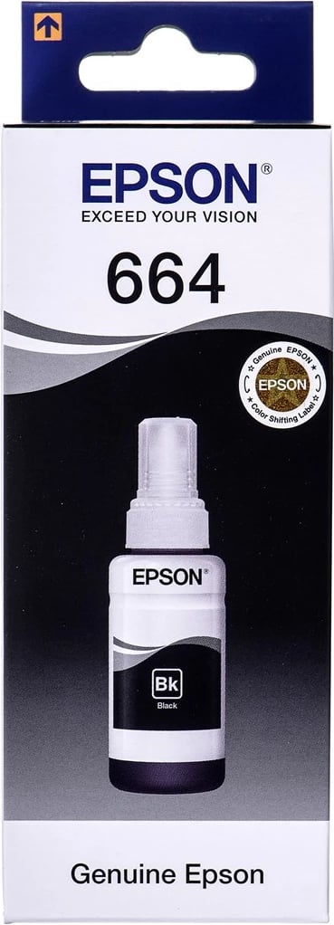 Ngjyrë për printer Epson T6641, 70ml, e zezë