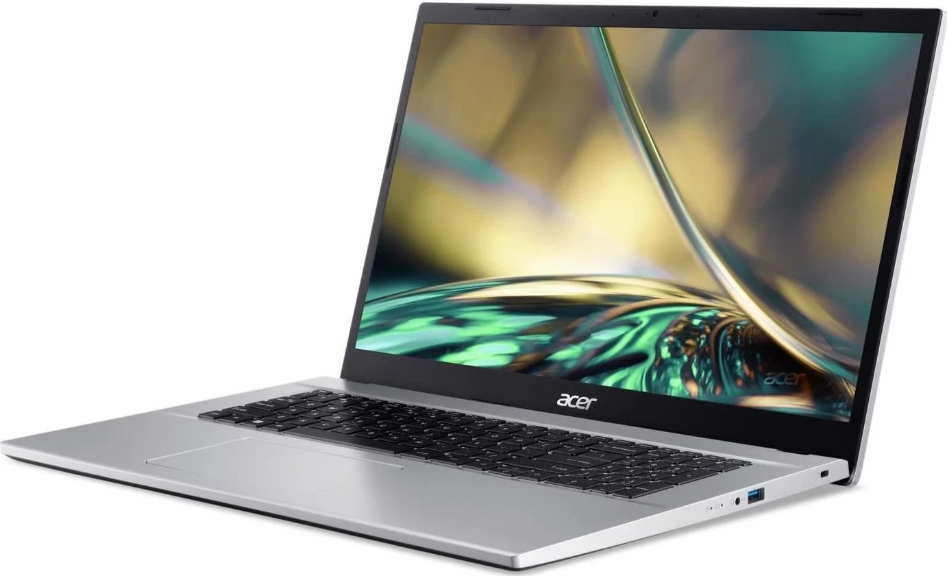 Laptop Acer Aspire 3, i5-1235U, 17.3'', 16GB RAM, 512GB SSD, pa OS, argjendtë