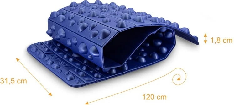 Tapet masazhi MDH Bubble Mat, Blu