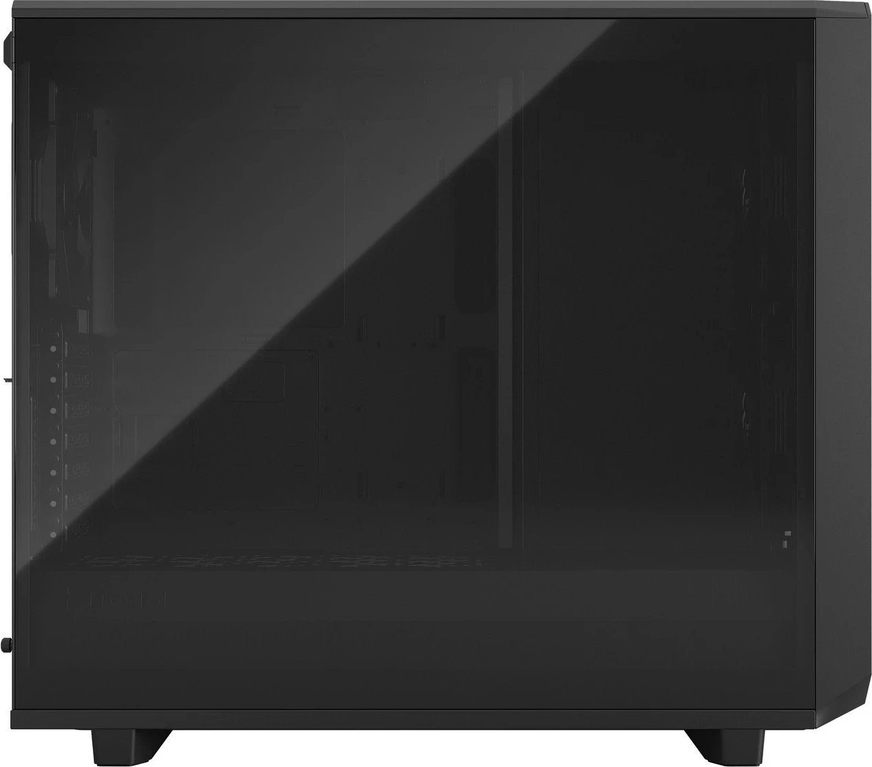 Kasë Fractal Design Meshify 2 TG Light Tint, Midi Tower, e zezë