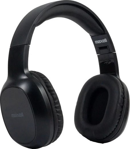 Kufje Maxell HD1 BASS, Bluetooth, Wireless, USB-C, Të zeza