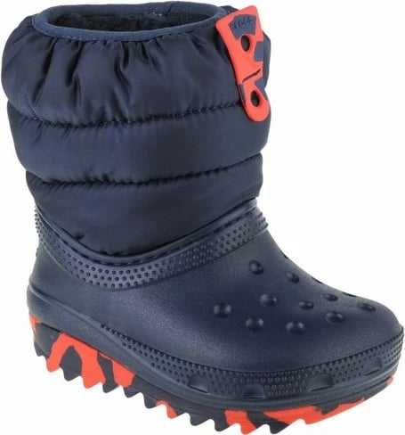 Çizme për fëmijë Crocs Classic Neo Puff Toddler Jr 207683-410, blu marin
