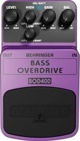 Efekt bas Behringer BOD400, Overdrive, Vjollcë