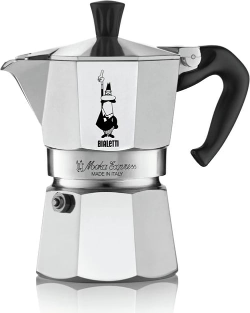 Makinë për kafe Bialetti Moka Express Moka, 0.23 L, alumin