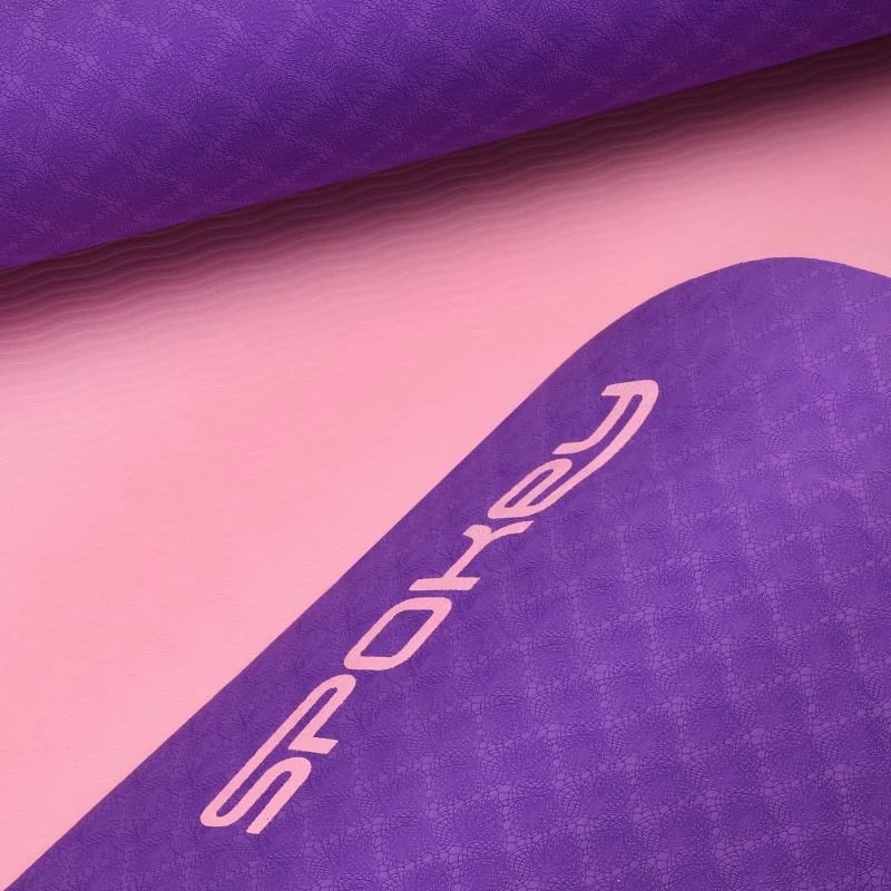 Joga mat Spokey, violet/pink