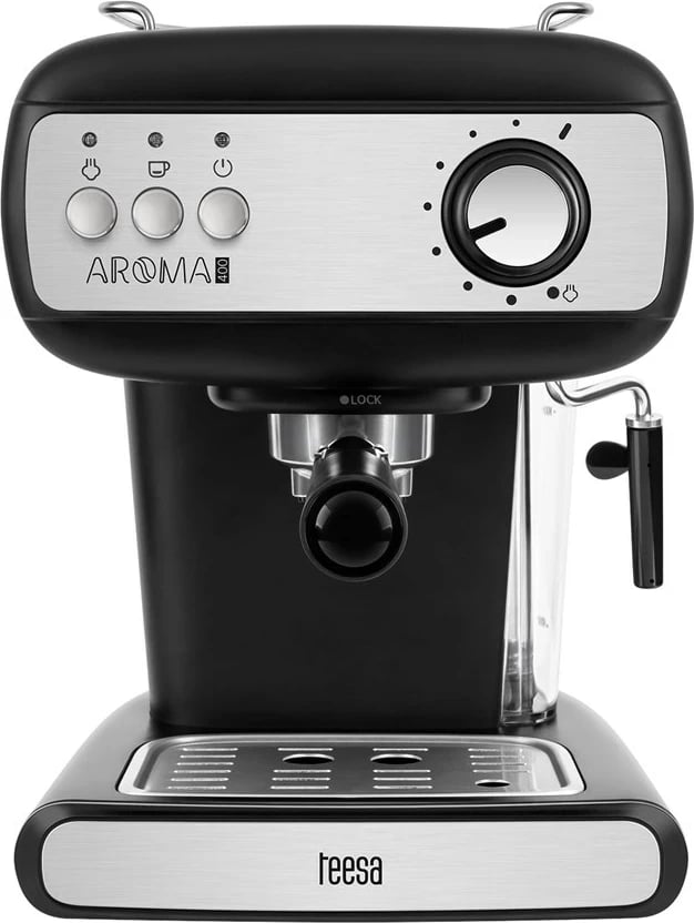 Makineri espresso Teesa Aroma 400, e zezë