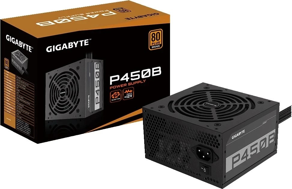 Burimi i Energjisë Gigabyte GP-P450B, 450W, 80+ Gold