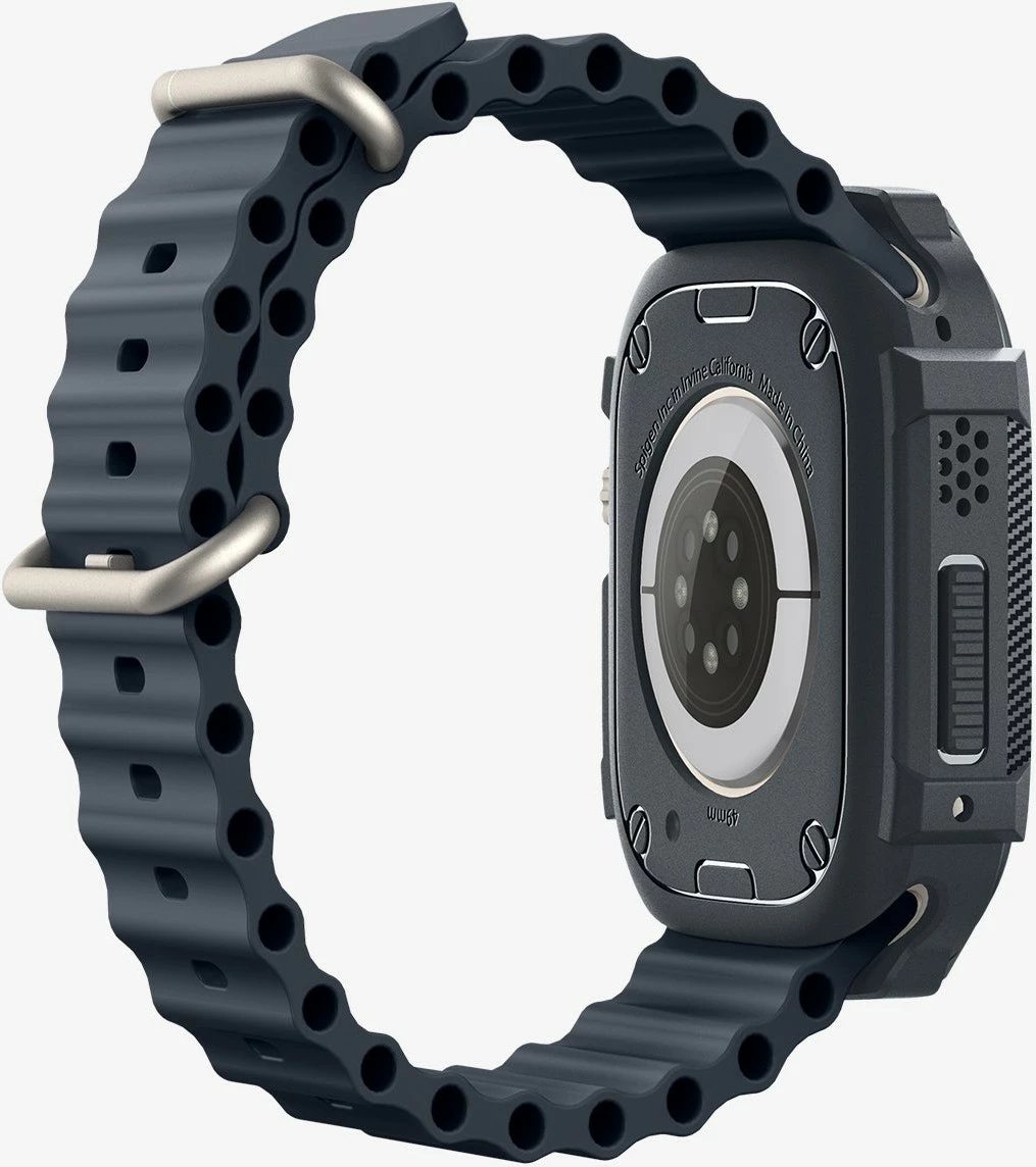 Mbështjellëse dhe rrip për Apple Watch Spigen, 44mm/45mm, hiri