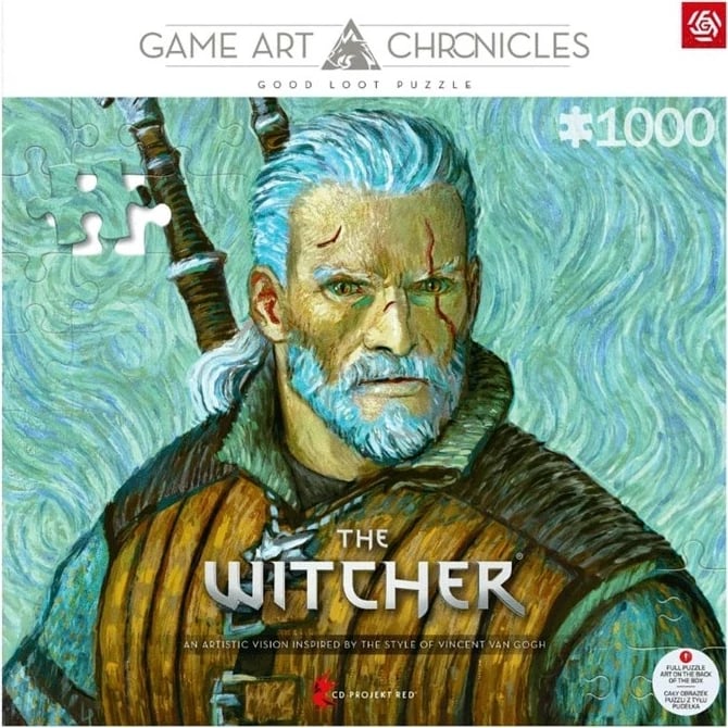 Puzzle Cenega Publishing Game Art Chronicles, The Witcher, 1000 elemente, Multikolor