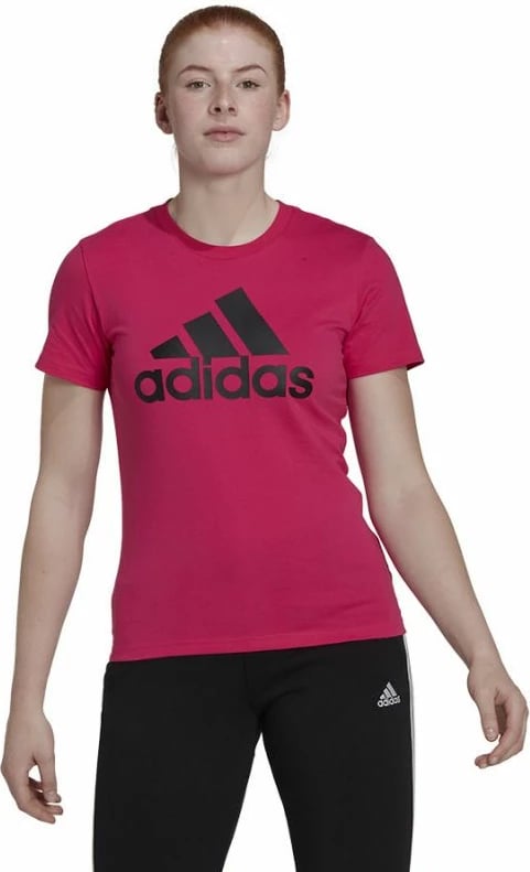 Maicë adidas për femra, e kuqe