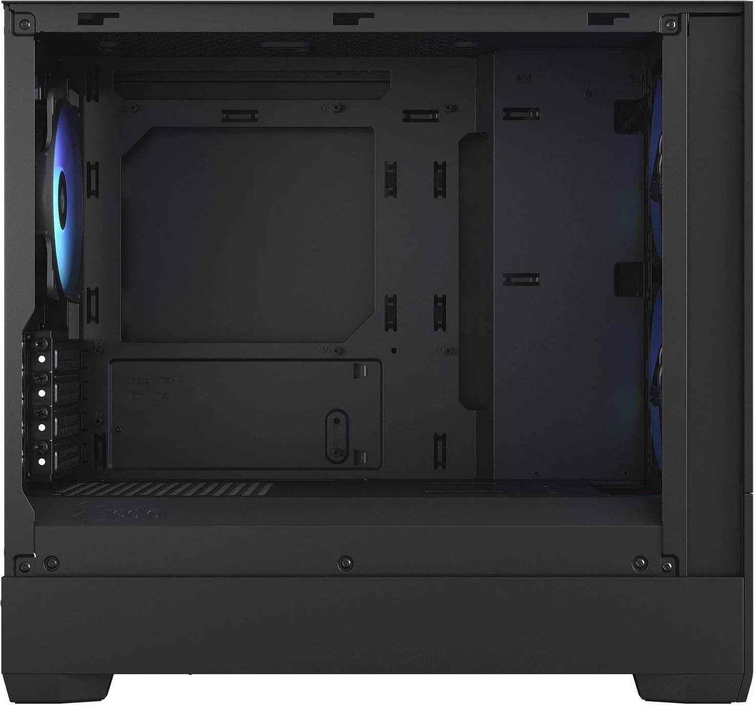 Kasë Fractal Design Pop Mini Air RGB, micro-ATX, mini-ITX, e zezë