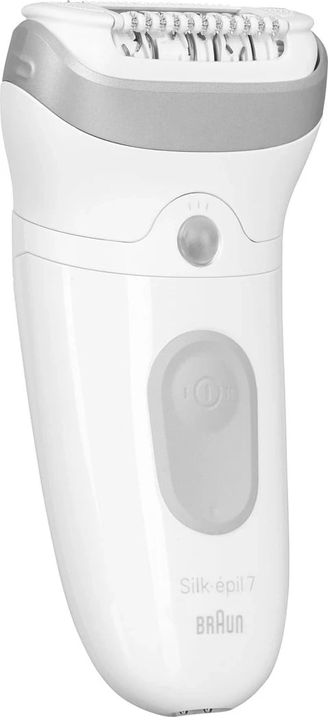 Epilator Braun Silk-épil 7 7-441, 40 pinceta, Argjendtë